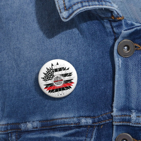 Firefighter Pin Buttons